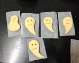 Hình bước làm 3 của món Halloween Ghost Potatoes 🎃👻💀