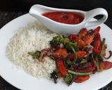 A picture of step 8 of Stir Fry Vegetables.
