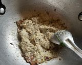 A picture of step 3 of Methi Malai Matar.