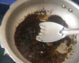 A picture of step 3 of Black rice pudding/ Chak Hao pudding.