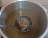 Foto langkah ke 2 dari resep Bubur Kuah Daging Sapi.