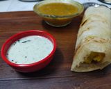 A picture of step 4 of Dosa.
