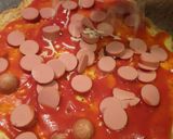 Foto del paso 4 de la receta: Pizza con base de pollo