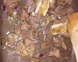 A picture of step 3 of Wet fry beef.
