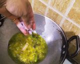 A picture of step 2 of Stir Fried Aloo Mirchi.