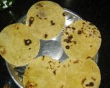 A picture of step 1 of Leftover fried roti chaat.