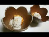 Persimmon with tofu dressing(Shira-ae)