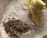 A picture of step 2 of D and Triangle shape Aloo samosa (store and make).