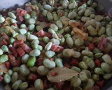 Foto del paso 3 de la receta: Habitas baby con taquitos de jamón