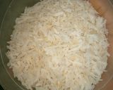 A picture of step 4 of Grated Dessicated coconut.