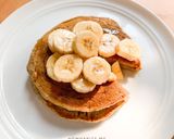 Foto langkah ke 6 dari resep Eggless banana pancake 107 kcal| tanpa telur | menu diet.