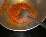 A picture of step 7 of Sattu kachori /chole.