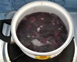 Foto langkah ke 1 dari resep Bubur Candil Ubi Ungu.