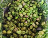 A picture of step 3 of Fresh Green Chana Tuver Vada.