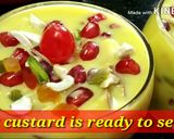 A picture of step 4 of Fruit Custard Recipe.
