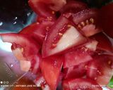 A picture of step 3 of Gazpacho.