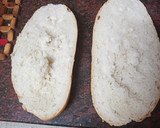 Foto del paso 7 de la receta: Bocadillo de albóndigas con chistorra y queso