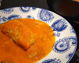 Foto del paso 4 de la receta: Merluza en salsa de morrón con puerro