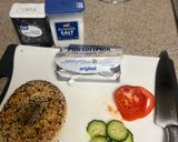 A picture of step 1 of 🥯 Bagel sandwich 🥯.