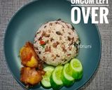 Foto langkah ke 3 dari resep Nasi Tutug Oncom Left Over (Nasi Sisa Semalam).