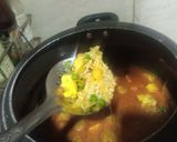 A picture of step 3 of Paneer mix veg pulao.
