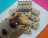 Foto langkah ke 6 dari resep Dadar gulung Polkadot_coklatNya mild bangetttt...