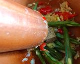 Hình bước làm 3 của món Gỏi Somtam Củ Cải Thuỵ Điển & Ba Khía