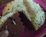 Foto langkah ke 9 dari resep Kue tart kukus sederhana.