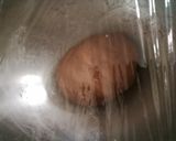 A picture of step 6 of Choco-Coffee Brown Bread.