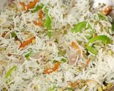 A picture of step 3 of Mung Sprouts, Capsicum Pulao.