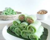 Foto langkah ke 9 dari resep Dadar Gulung Unti Kelapa.