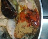A picture of step 3 of Chicken Qorma.