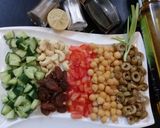 A picture of step 1 of Chickpea nuts Salad.