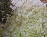 A picture of step 1 of Cabbage paratha.