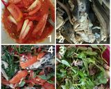 Foto langkah ke 2 dari resep Pepes Bumbu Sederhana (Ikan Asin dan Jantung Pisang).