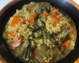 Foto del paso 5 de la receta Arroz integral meloso con alcachofas, de Rita 😋