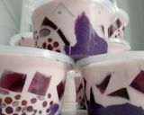 Foto langkah ke 6 dari resep Taro milk cheese aka ubee jelly salad.