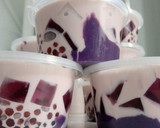 Foto langkah ke 6 dari resep Taro milk cheese aka ubee jelly salad.