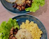 Foto langkah ke 5 dari resep [Eps. 54] Garlic Butter Rice with Saikoro Beef 🧄🍚🧈🐮.