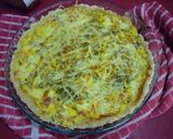 Foto del paso 6 de la receta: Tarta de jamón y queso en microondas