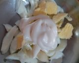A picture of step 1 of Grilled Cheese Sandwich with Egg & Vegetables.