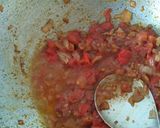 A picture of step 7 of Masala pav.