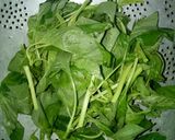 Foto langkah ke 1 dari resep Sayur Bayam Wortel.