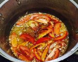 A picture of step 2 of Mi Quang with Shrimp and Pork.