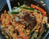 Foto langkah ke 8 dari resep Bibimbab (Nasi Campur) ala Korea.