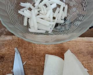 Es cendol bengkoang - Step 1