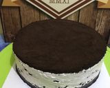 Foto langkah ke 6 dari resep Oreo Cheesecake.