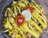 Foto langkah ke 3 dari resep 90. Nasi Goreng Telur Dadar Simpel.