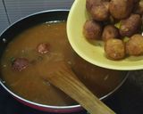 A picture of step 7 of Cabbage Paneer Manchurian.