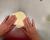 Onion Bread (How to make super easy thinnest dough no-rolling pin) recipe step 5 photo